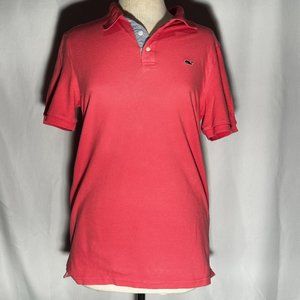 Mens Salmon Vineyard Vines Polo Size S